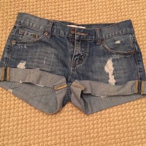 Forever 21 denim shorts